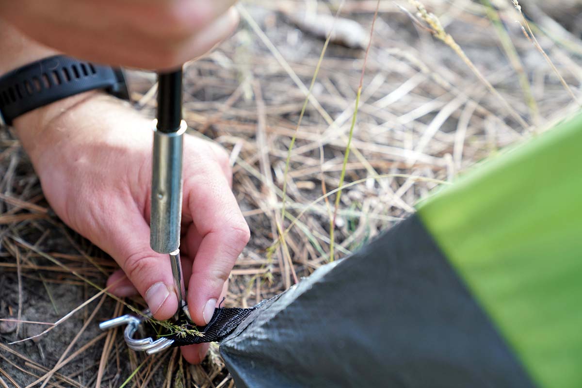 Coleman Sundome 6 Tent (setup 2)